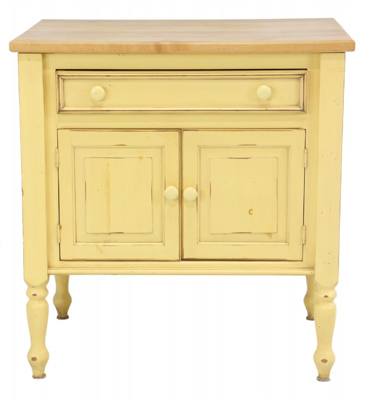 Maple Top Butcher Block Kitchen Island