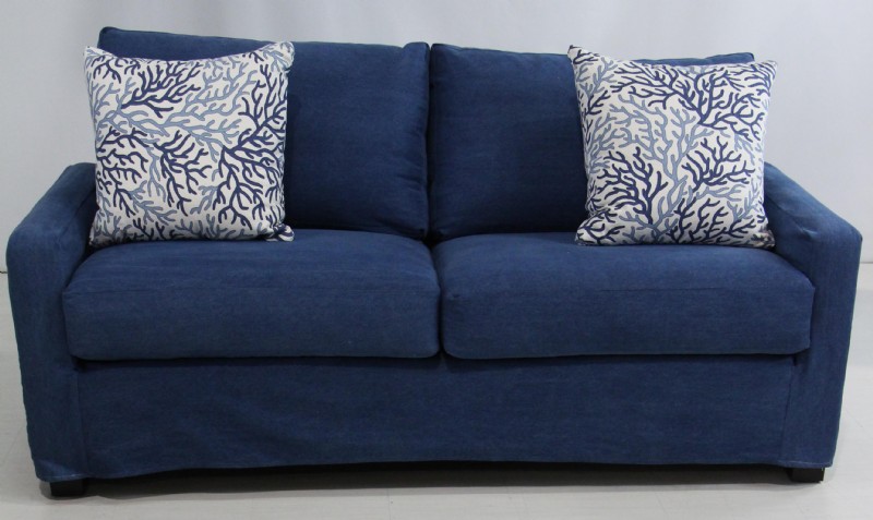 SLIPCOVERED SOFA