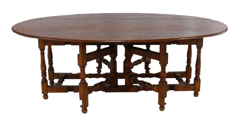 Antique Reproduction Maple Gateleg Table