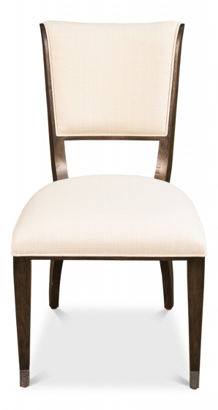 Cream Upholstered Dining Chairs