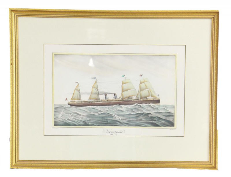 Framed Normandie Print