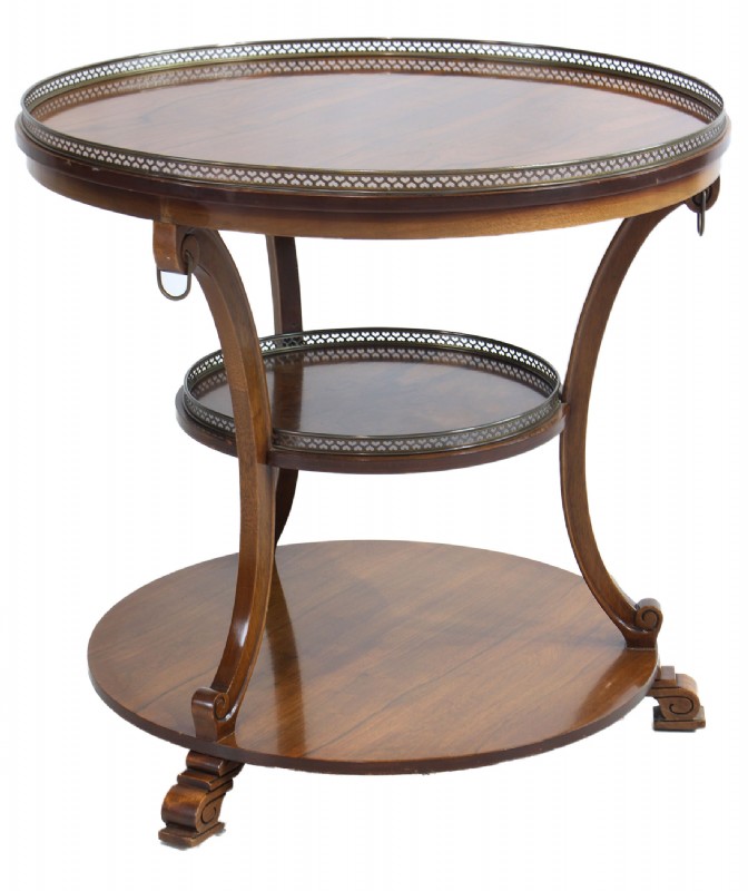 Three Tier Mahogany Table