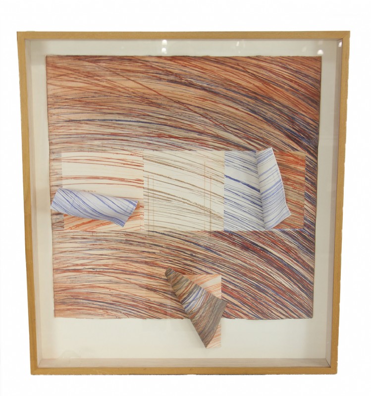 Abstract Paper Monoprint
