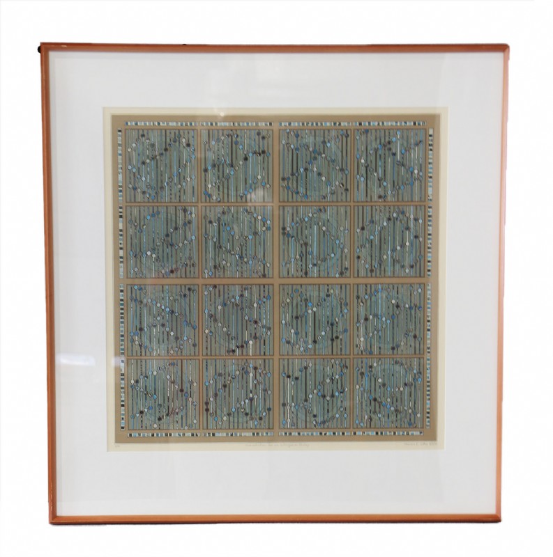 Collaged Etching by Sharon Sutton