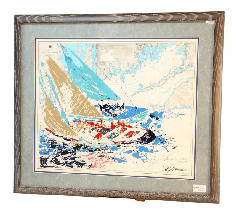 Leroy Neiman"America's Cup"