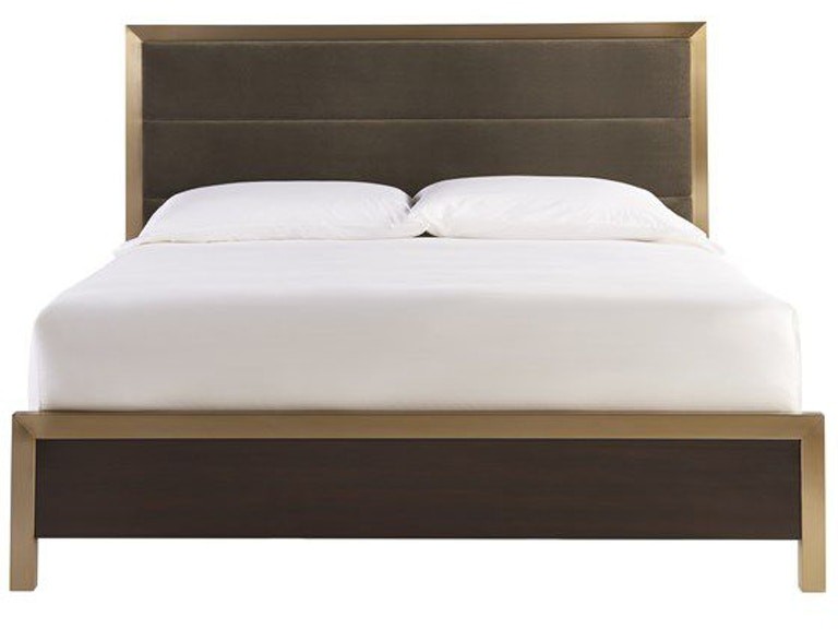 Dark Grey Velvet King Bed
