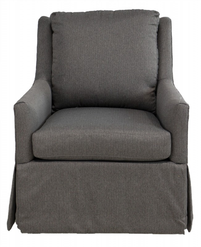 Upholstered Swivel Glider Chair