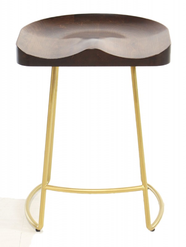 Gold Base Counter Stool