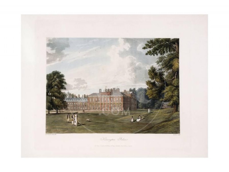 Kensington Palace 1819 Engraving