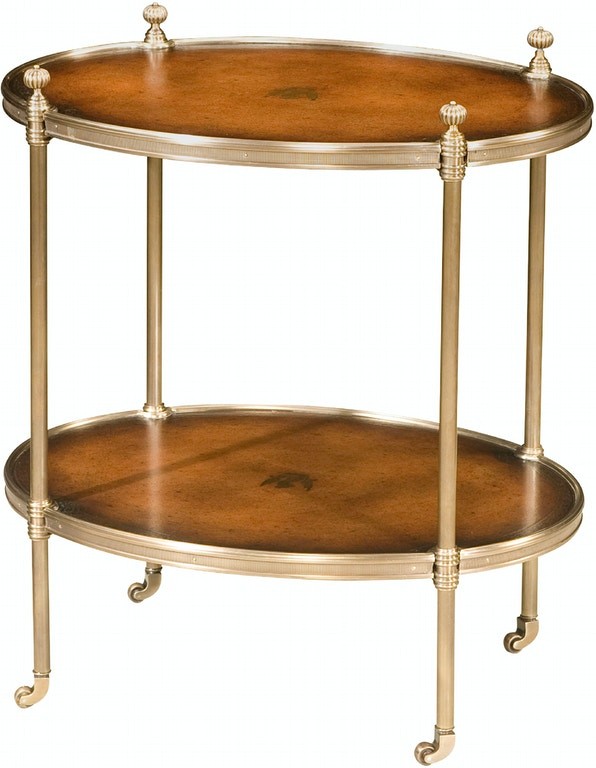 Oval Tiers Side Table