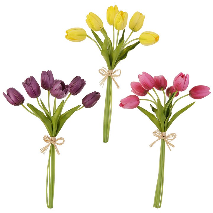 "14"" Real Touch Tulip Bundle"