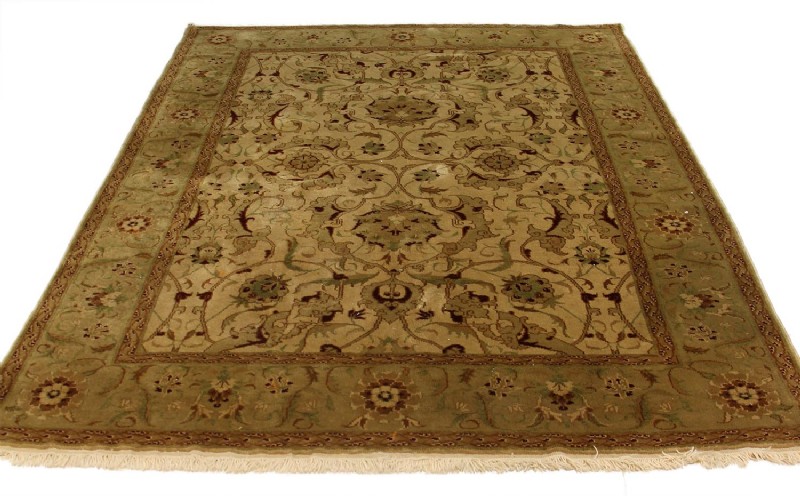 SIlk & Wool Turkish Area Rug