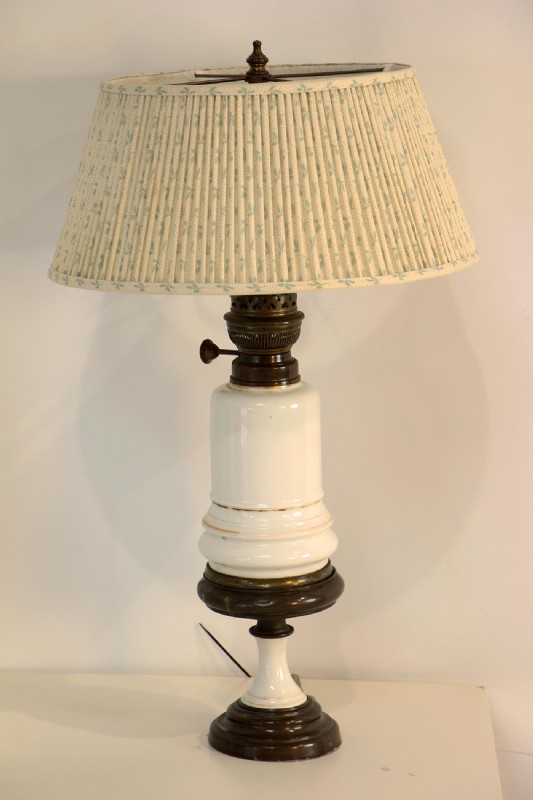 Pair of Parisian Gas Light Table Lamps
