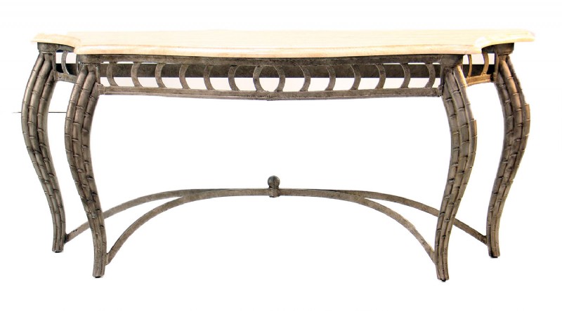 Marble Top Console Table