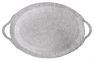Rope Oversized Oval Tray*