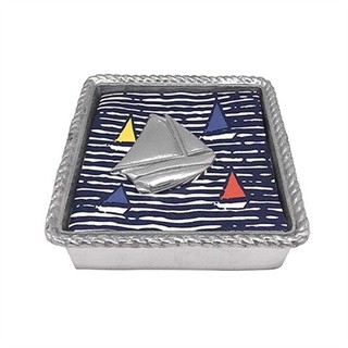 Sailboat (1921) Rope Napkin Box NEW NA