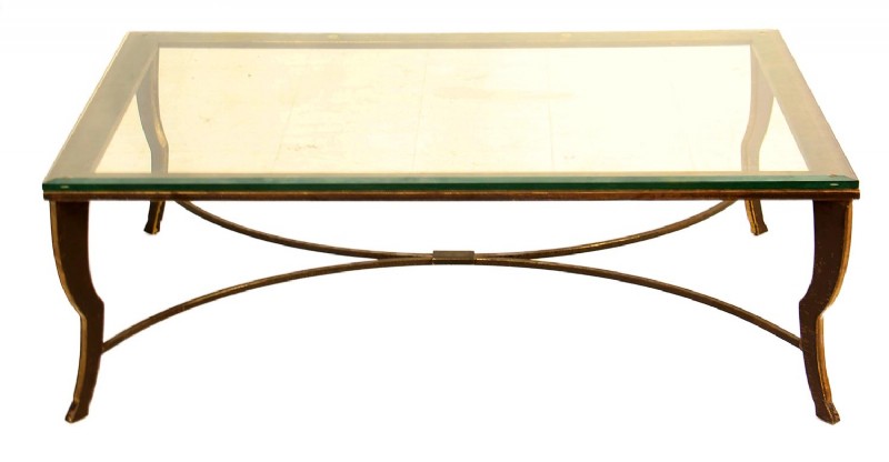 Cast Metal Cocktail Table