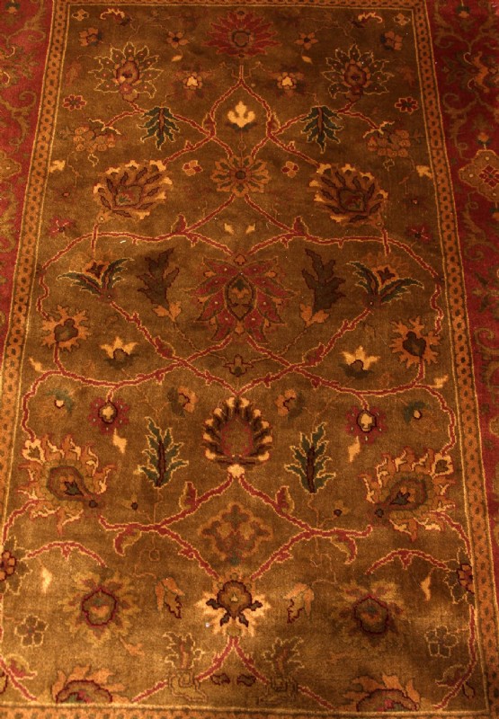 Silk & Wool Persian Area Rug