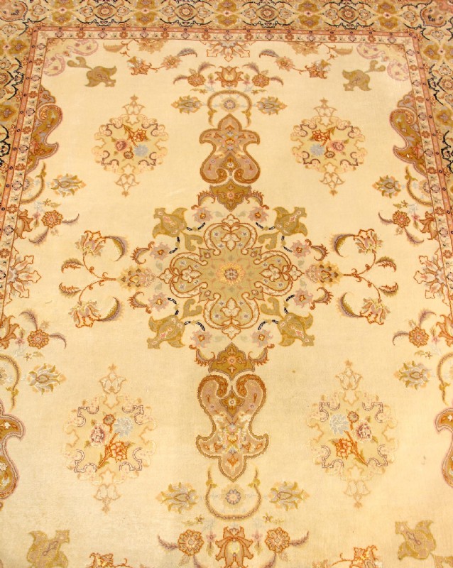 Silk & Wool Persian Area Rug