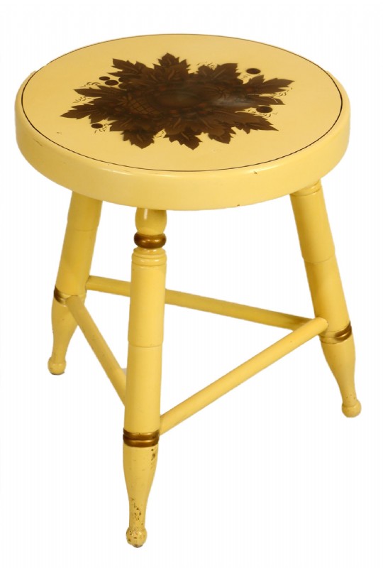 White Stable Stool