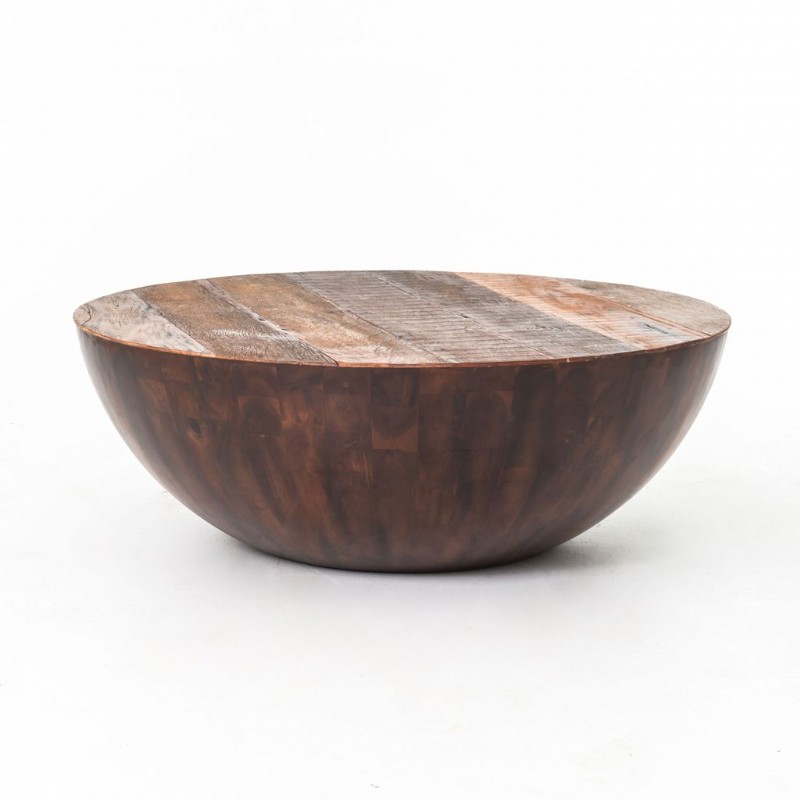 Ryan Rustic Round Coffee Table