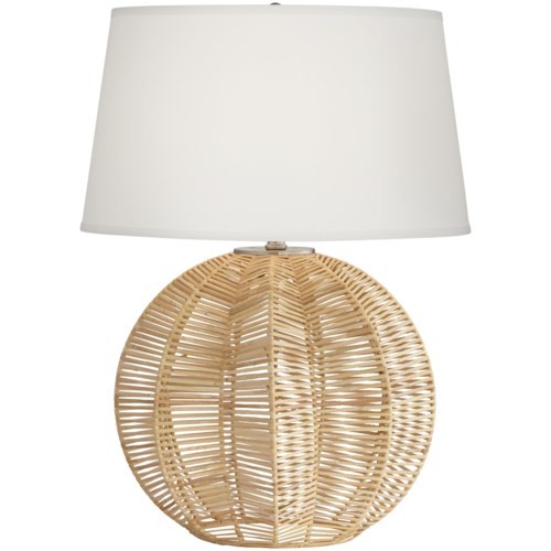 Natural Rattan Ball Table Lamp