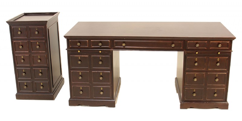 Black Painted Desk