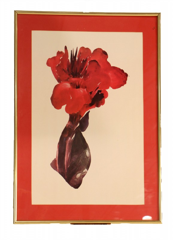 Georgia O'Keefe Flower Print