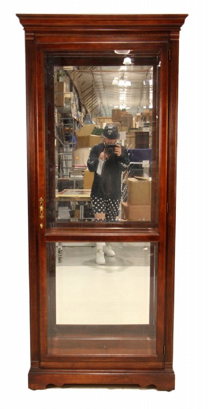 Wooden Framed Glass Display Case