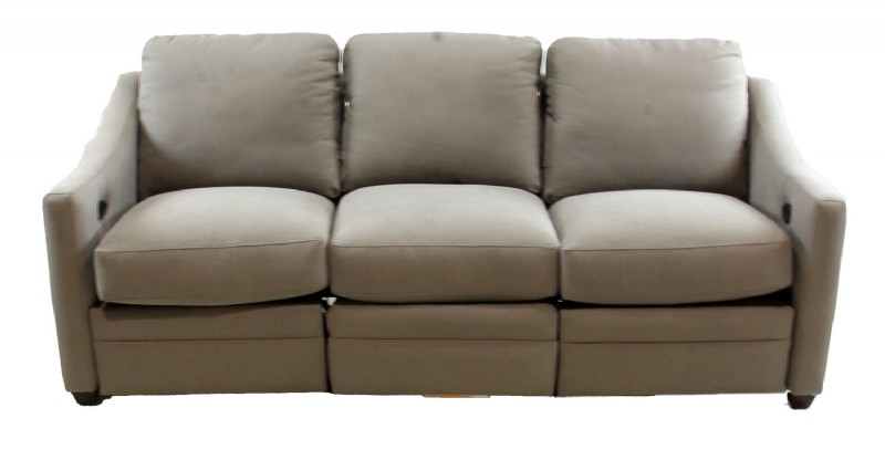 Power Reclining Leather Sofa