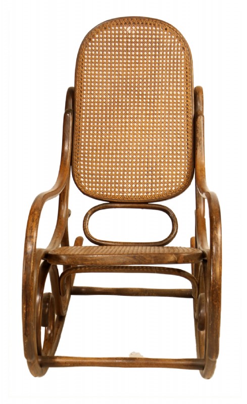 Bentwood Cane Seat/Back Rocker