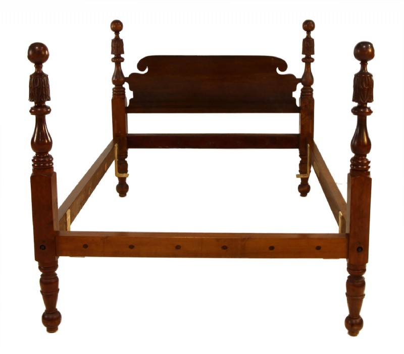 Chestnut Four Poster Full Bed Frame