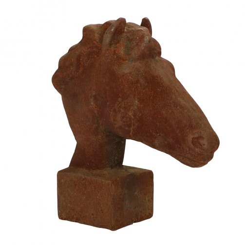 Small Horse Head on Base