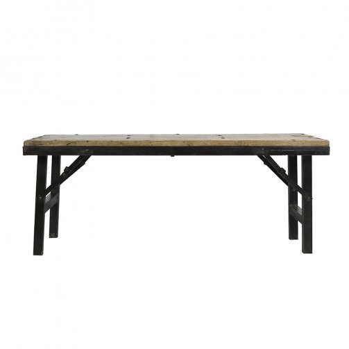 Small Iron Frame Wedding Coffee Table