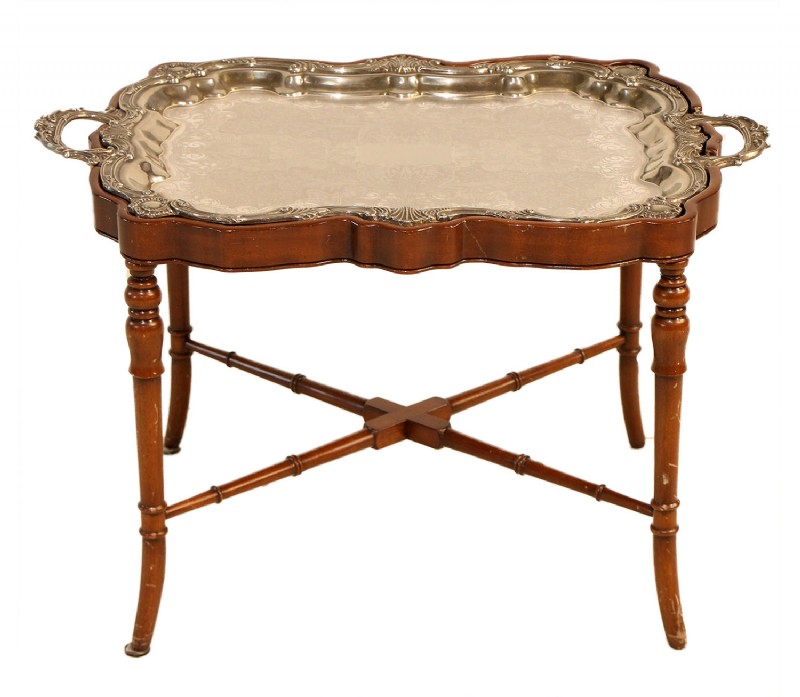 Silver Plated Occasional Table