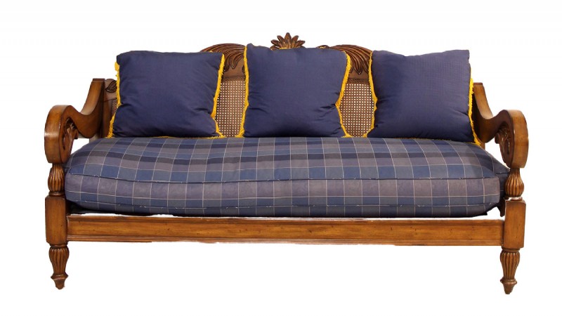 Tommy Bahama Wooden Framed Sofa