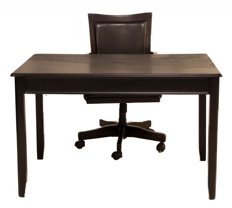 Dark Brown Wooden Desk