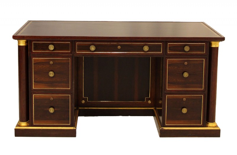 Rosewood and Mahogany Desk