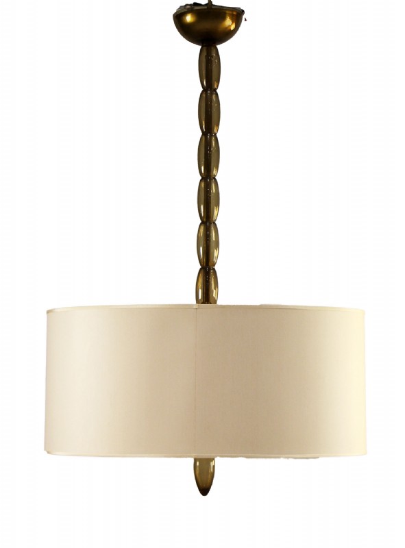 Barbara Barry Art Deco Pendant Chandelier