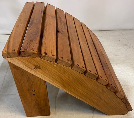 Custom Made Adirondeck Tapered Footrest