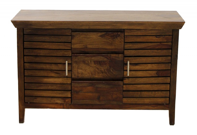 Wooden Console with Drawers