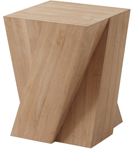 Peckman Geometric Accent Table