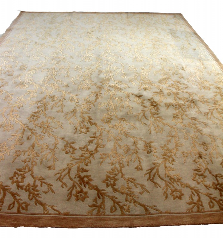 Silk & Wool Area Rug