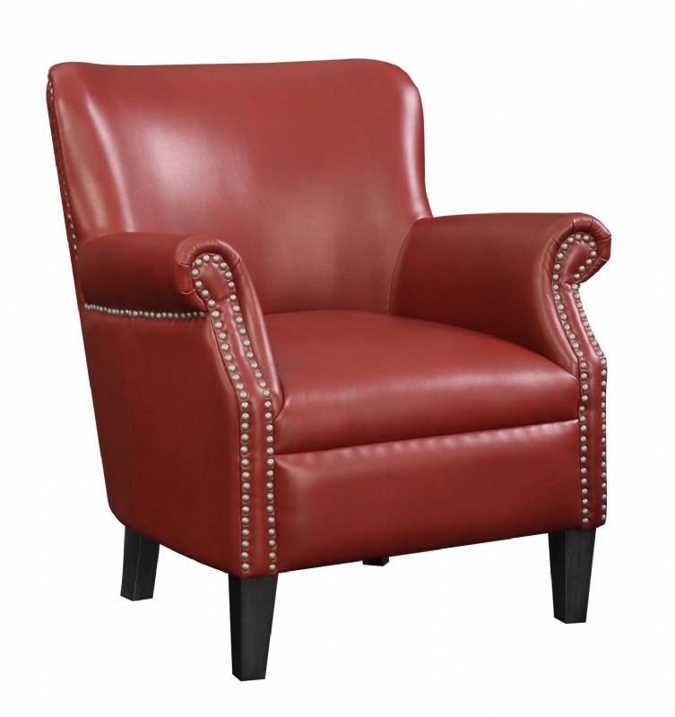 Red Accent Chair