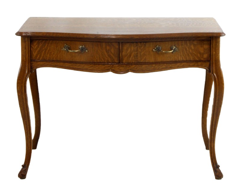 Quarter Sawn Oak Vanity Table