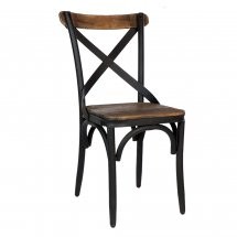 Crossroads Chair with Iron Back