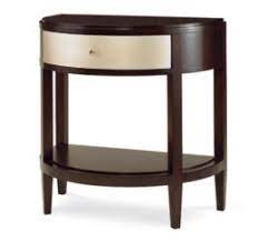 Pair of Demilune Tribeca TwoTone Nightstands