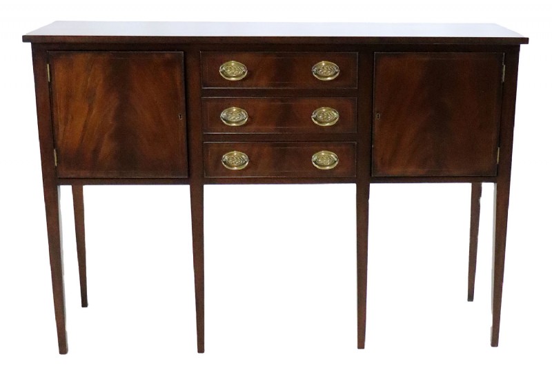 Vintage Mahogany Heppelwhite Sideboard