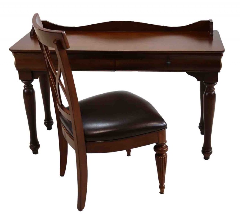 Wooden Desk & Chair