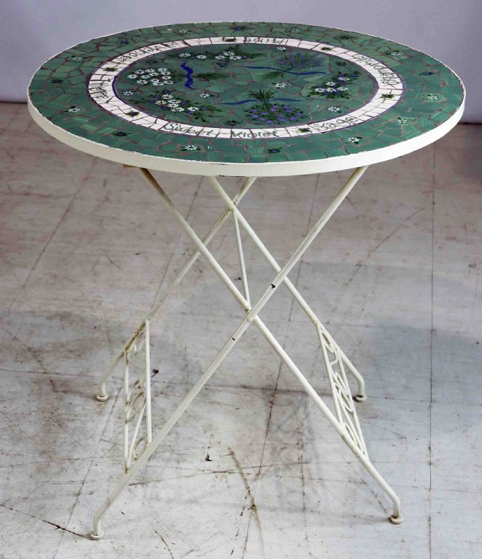 Mosaic Ice Cream Table & Chairs